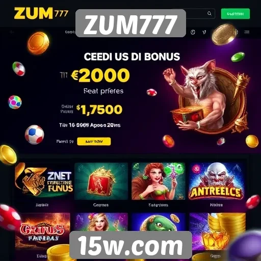 Promoções e bônus do ZUM777 atraem novos jogadores